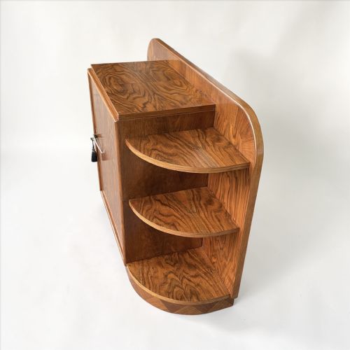 A QUALITY ART DECO FRENCH CABINET - ADDITIONAL PHOTO 4