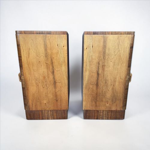 A PAIR OF ART DECO BEDSIDE CABINETS - ADDITIONAL PHOTO 6