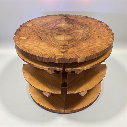 ART DECO NEST OF FIVE TABLES BY HARRY AND LOU EPSTEIN - ADDITIONAL PHOTO 4