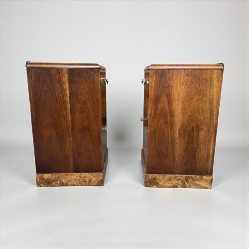 PAIR OF ART DECO BEDSIDE TABLES - ADDITIONAL PHOTO 6