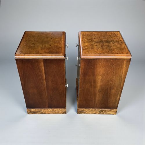 PAIR OF ART DECO BEDSIDE TABLES - ADDITIONAL PHOTO 7