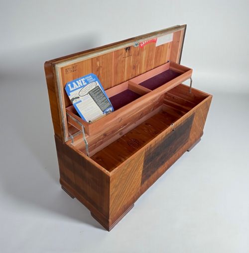 ART DECO BLANKET CHEST - ADDITIONAL PHOTO 9