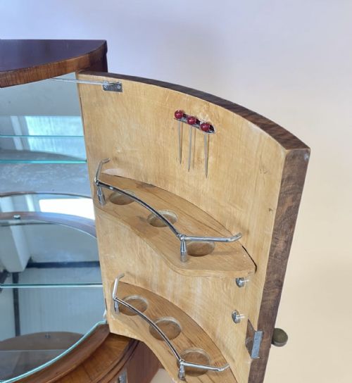 ART DECO COCKTAIL CABINET - ADDITIONAL PHOTO 6