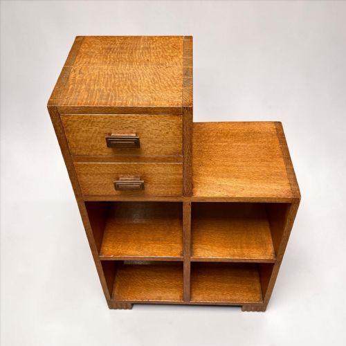 ART DECO STEPPED BOOKCASE BY BETTY JOEL - ADDITIONAL PHOTO 2