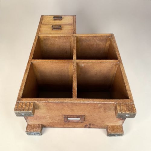 ART DECO STEPPED BOOKCASE BY BETTY JOEL - ADDITIONAL PHOTO 8