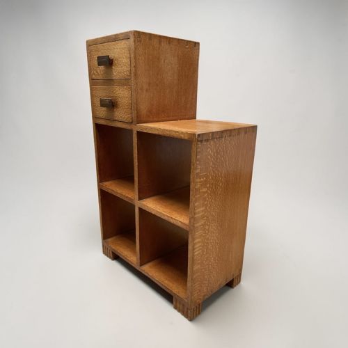 ART DECO STEPPED BOOKCASE BY BETTY JOEL - ADDITIONAL PHOTO 10