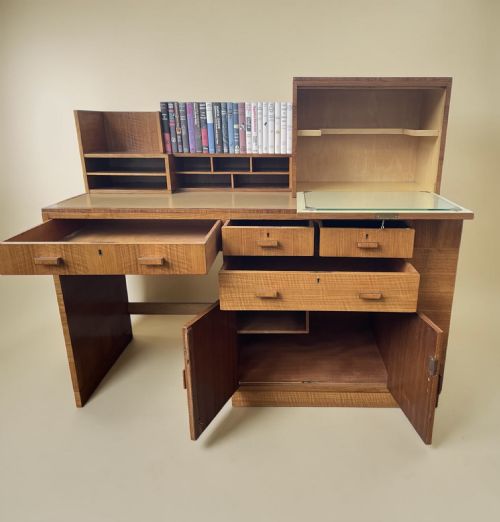 ART DECO DESK BY HEAL'S - ADDITIONAL PHOTO 2