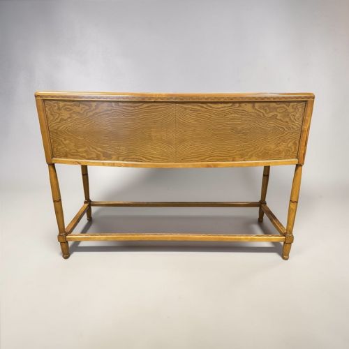 A FINE ART DECO SCANDINAVIAN CONSOLE TABLE IN ELM - ADDITIONAL PHOTO 9