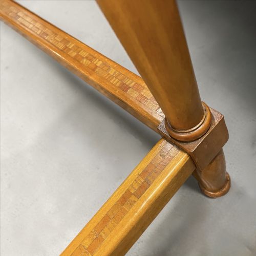 A FINE ART DECO SCANDINAVIAN CONSOLE TABLE IN ELM - ADDITIONAL PHOTO 10
