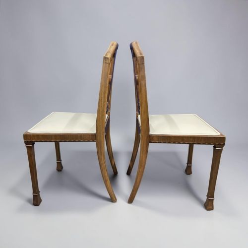 A PAIR OF ART DECO SIDEBEDROOM CHAIRS - ADDITIONAL PHOTO 6