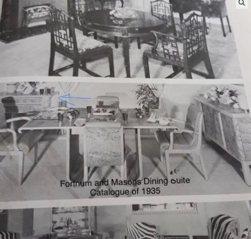 ART DECO CONSOLESERVING TABLE BY FORTNUM AND MASON - ADDITIONAL PHOTO 3