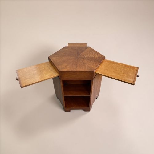 ART DECO LIBRARY TABLE