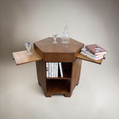 ART DECO LIBRARY TABLE - ADDITIONAL PHOTO 5