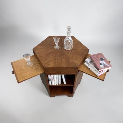 ART DECO LIBRARY TABLE - ADDITIONAL PHOTO 8