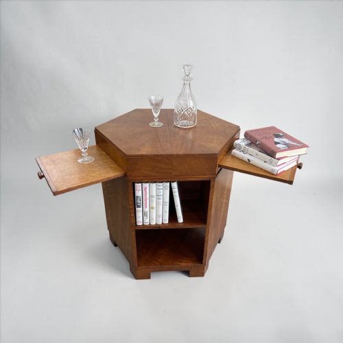ART DECO LIBRARY TABLE - ADDITIONAL PHOTO 9