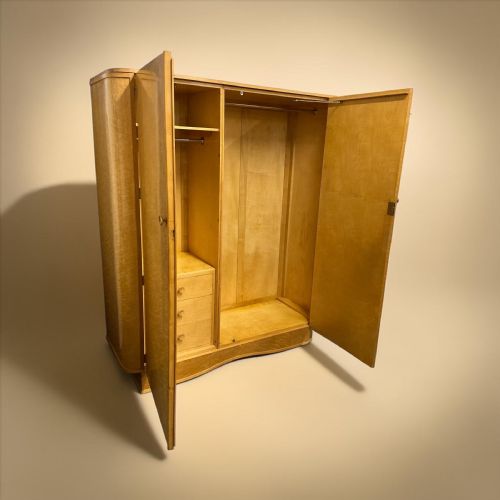 ART DECO TRIPLE WARDROBE - ADDITIONAL PHOTO 1