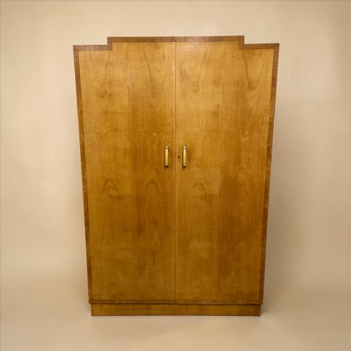 ART DECO DOUBLE WARDROBE - ADDITIONAL PHOTO 1