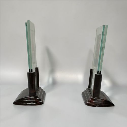 A PAIR OF SMALL ART DECO PHOTO FRAMES - ADDITIONAL PHOTO 4