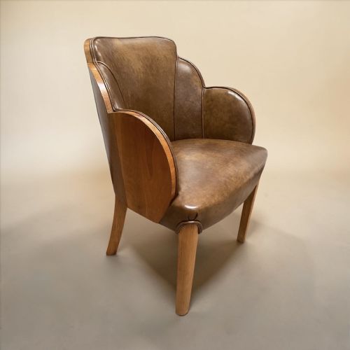ART DECO CLOUD OCCASIONAL CHAIR BY HARRY AND LOU EPSTEIN - ADDITIONAL PHOTO 1
