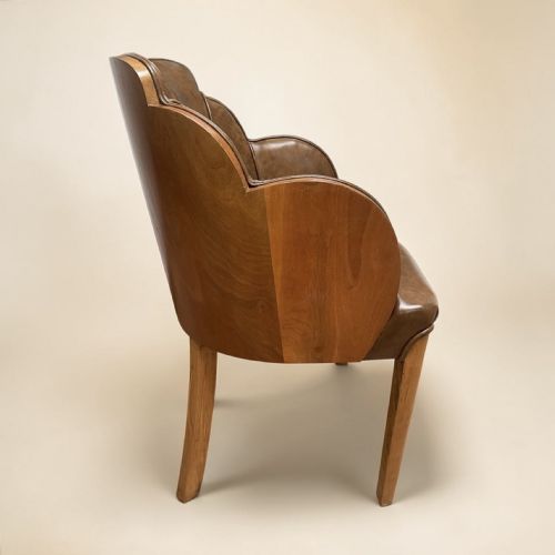 ART DECO CLOUD OCCASIONAL CHAIR BY HARRY AND LOU EPSTEIN - ADDITIONAL PHOTO 2