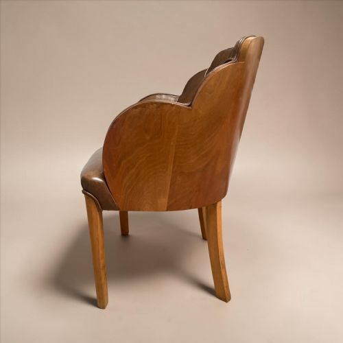 ART DECO CLOUD OCCASIONAL CHAIR BY HARRY AND LOU EPSTEIN - ADDITIONAL PHOTO 3