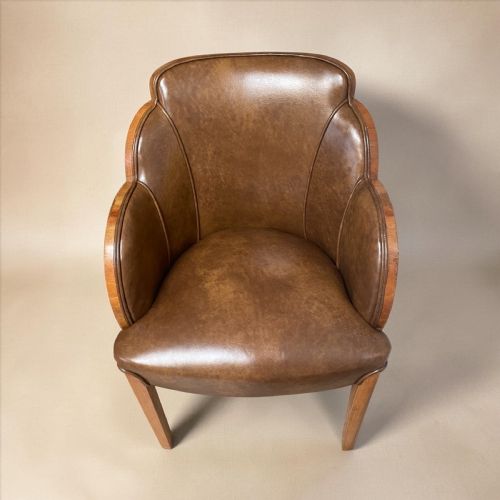 ART DECO CLOUD OCCASIONAL CHAIR BY HARRY AND LOU EPSTEIN - ADDITIONAL PHOTO 5