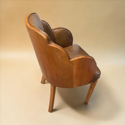ART DECO CLOUD OCCASIONAL CHAIR BY HARRY AND LOU EPSTEIN - ADDITIONAL PHOTO 6