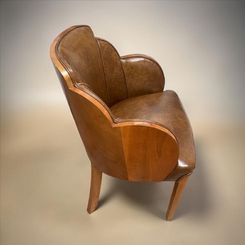 ART DECO CLOUD OCCASIONAL CHAIR BY HARRY AND LOU EPSTEIN - ADDITIONAL PHOTO 8