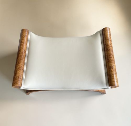 ART DECO STOOL BY HARRY AND LOU EPSTEIN - ADDITIONAL PHOTO 2