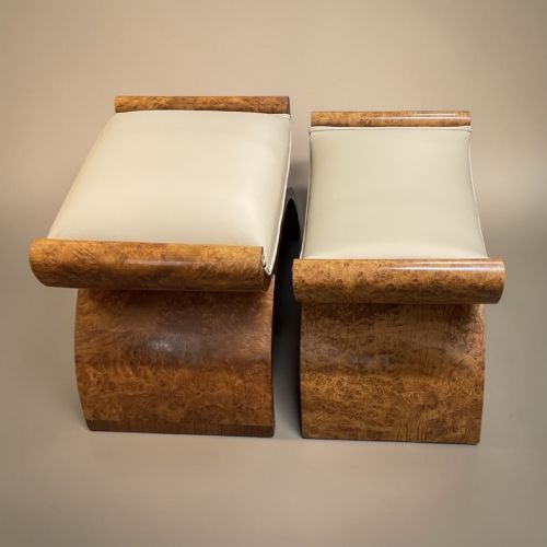 ART DECO STOOL BY HARRY AND LOU EPSTEIN - ADDITIONAL PHOTO 6