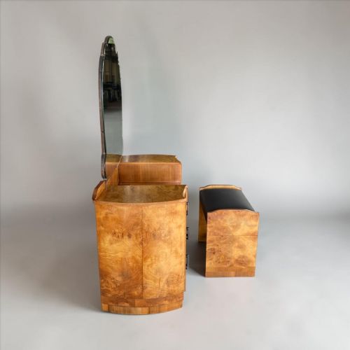 fig 1. Art Deco Dressing Table and Stool