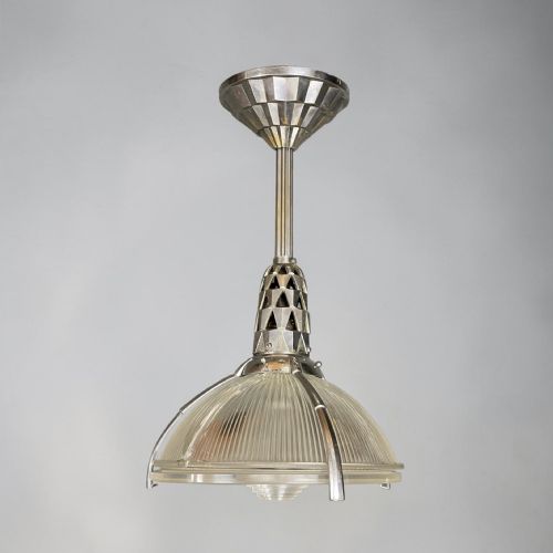 An Art Deco Émile-jacques Ruhlmann Pendant Light.