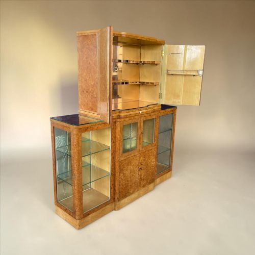 A Fine Art Deco Cocktail Cabinet by Harry and Lou Epstein