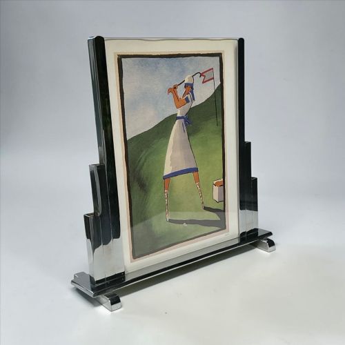 A Large Art Deco Photo Frame