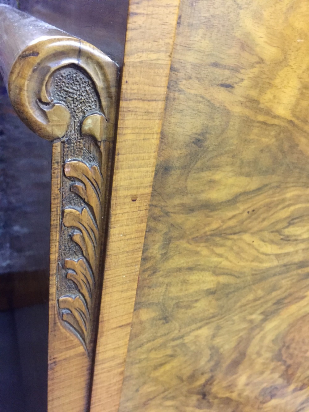 A Fine Epstein Art Deco Walnut Display Cabinet View VI