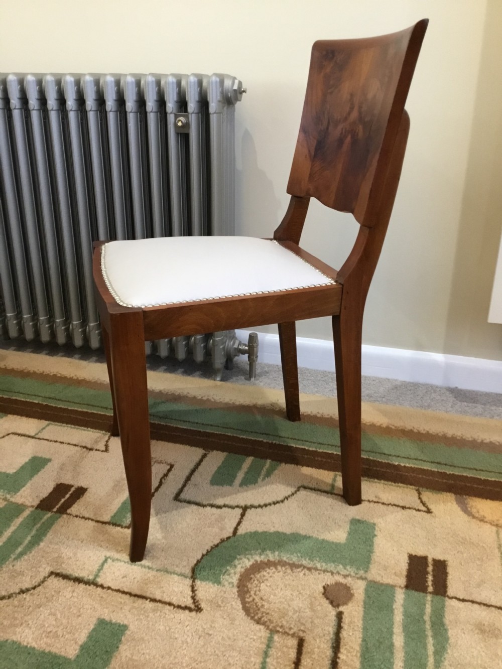 A French Art Dining Room Table and Six Chairs View VIII