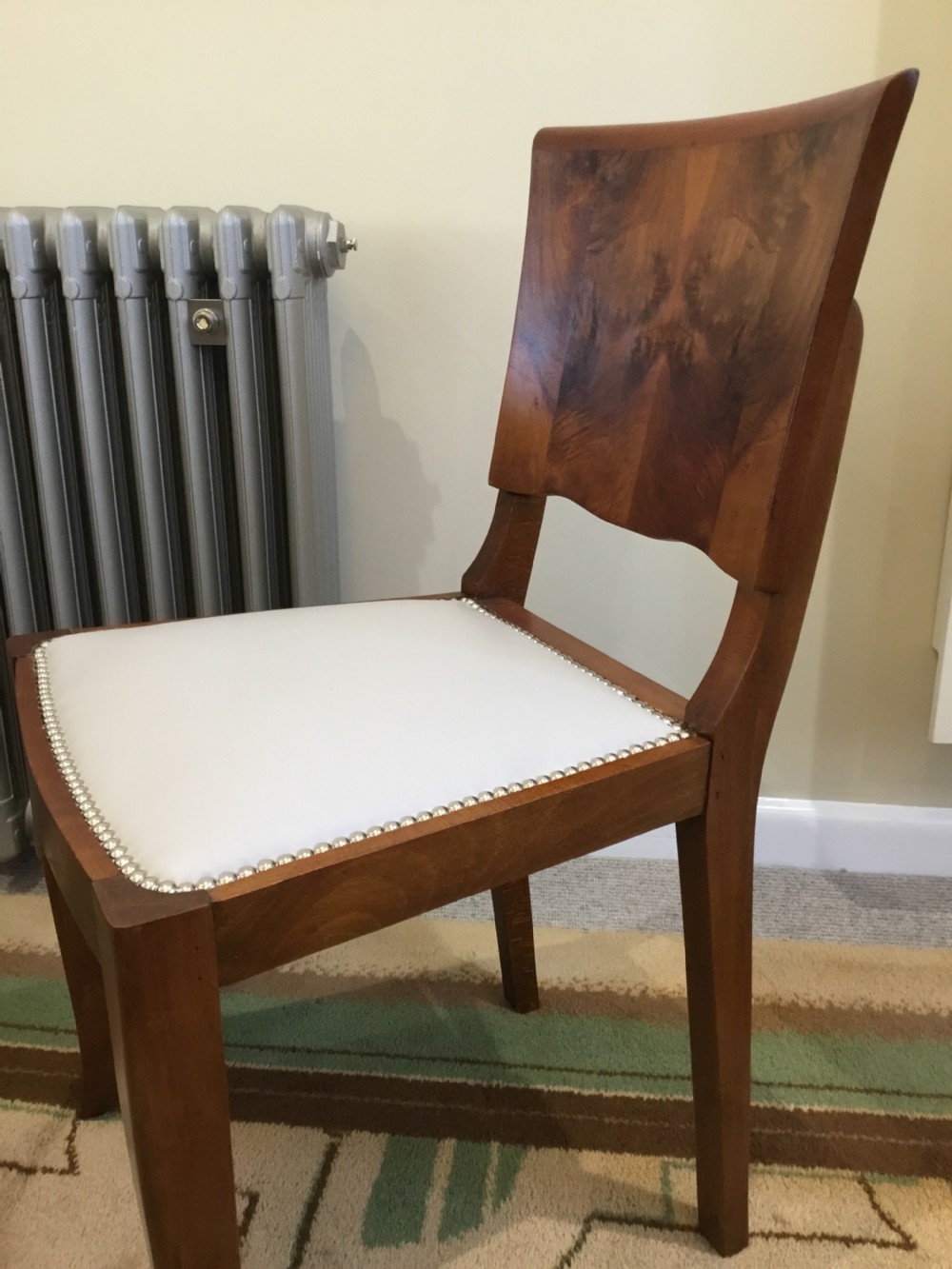 A French Art Dining Room Table and Six Chairs View IX