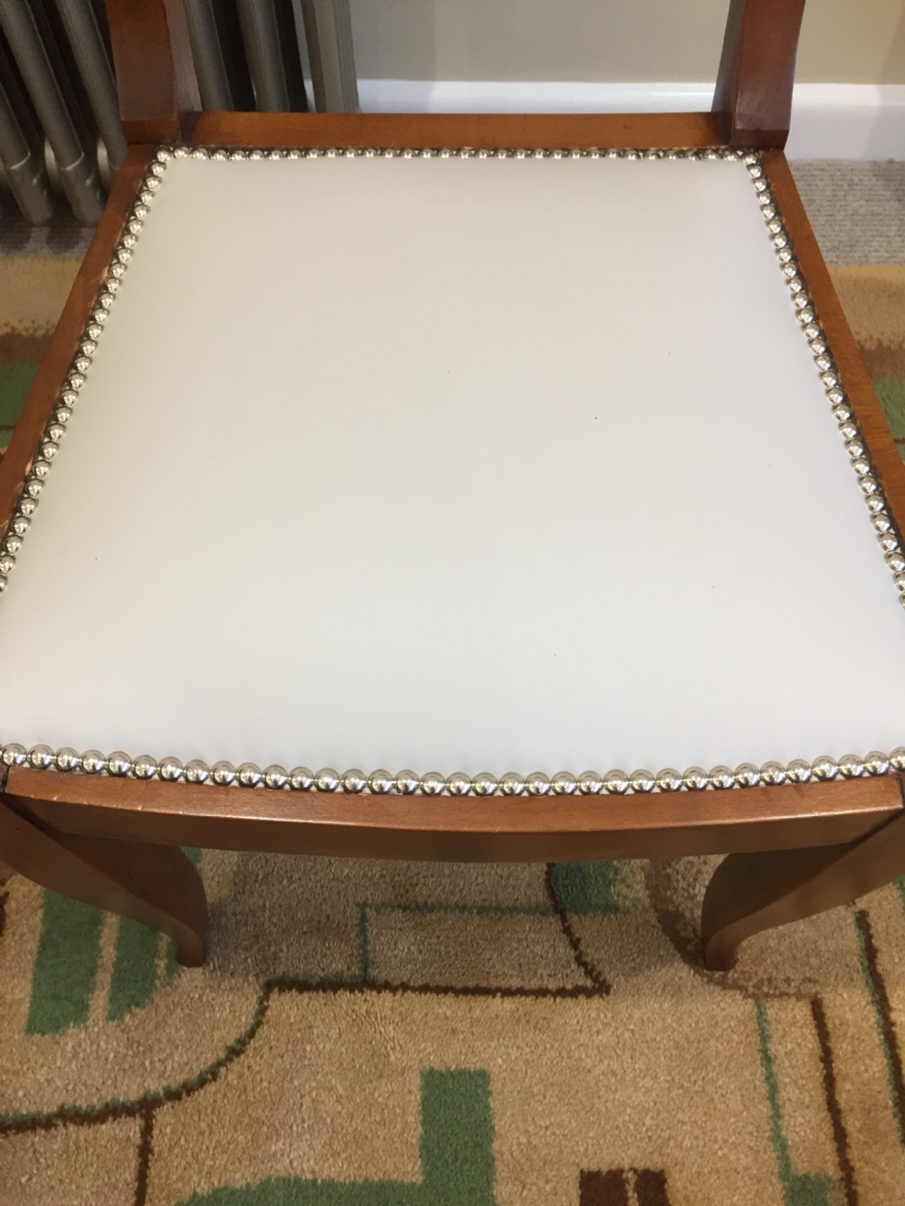 A French Art Dining Room Table and Six Chairs View XI