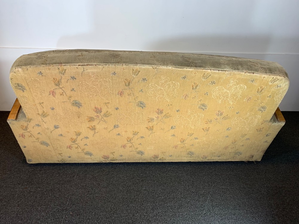 Art Deco Sofa for Reupholstery   View V