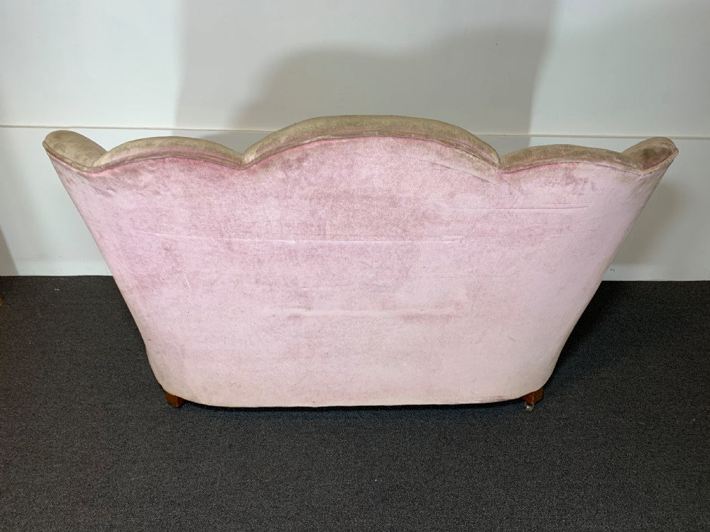 Art Deco Sofa for Reupholstery View V