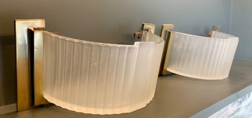 A Pair of Art Deco Wall Lights View II