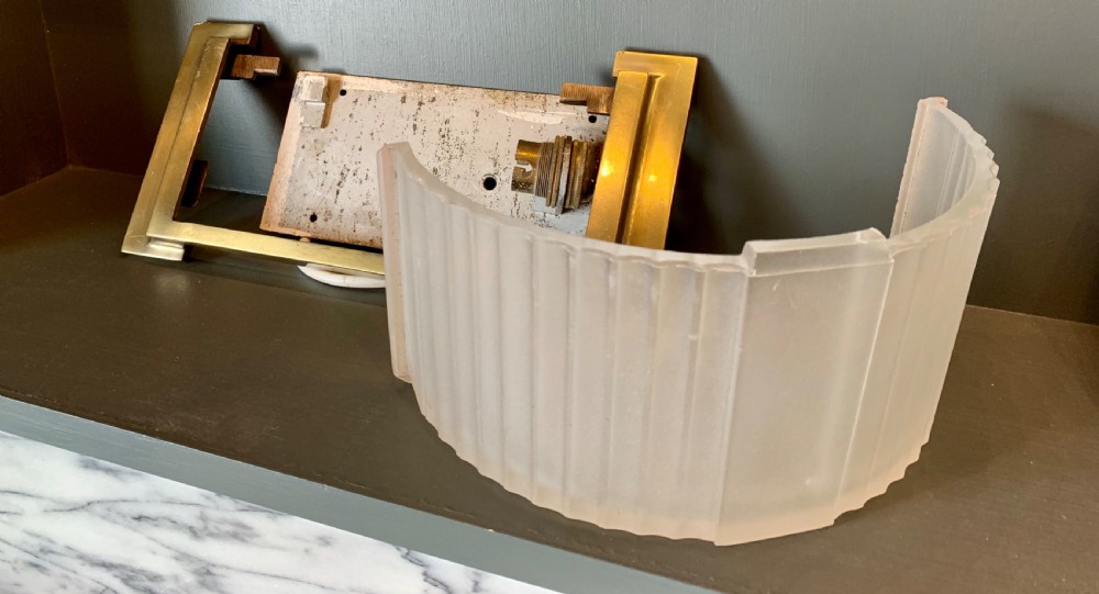 A Pair of Art Deco Wall Lights View X