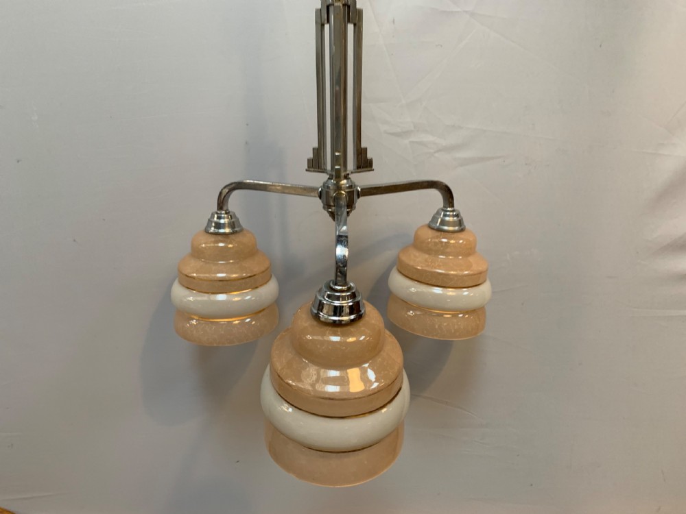 Art Deco Pendant Light View V