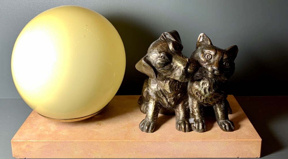 Art Deco French Lamp View VII
