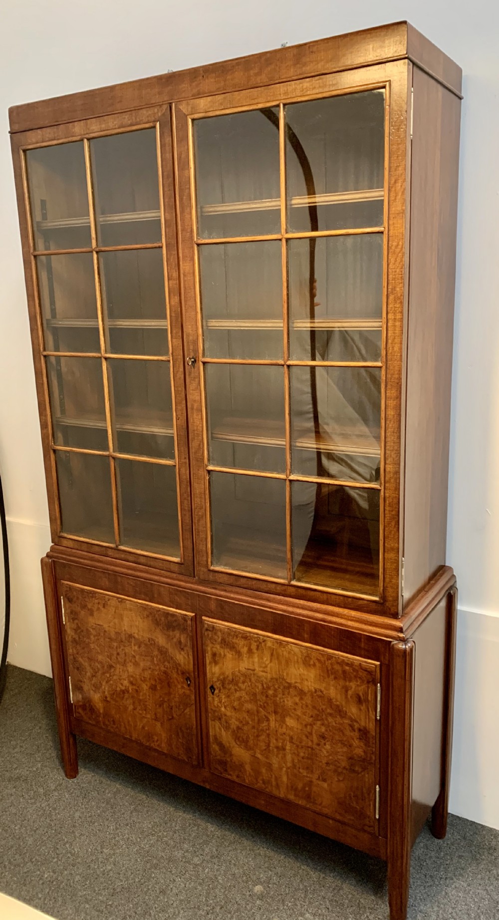 Art Deco Bookcase Cabinet