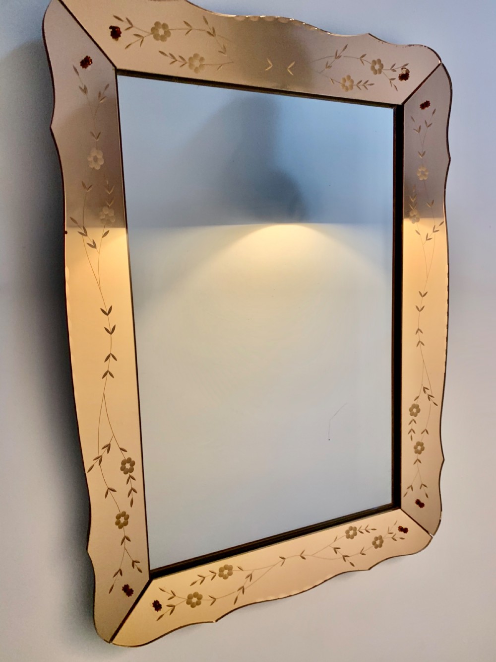 Large Art Deco Mirror View V