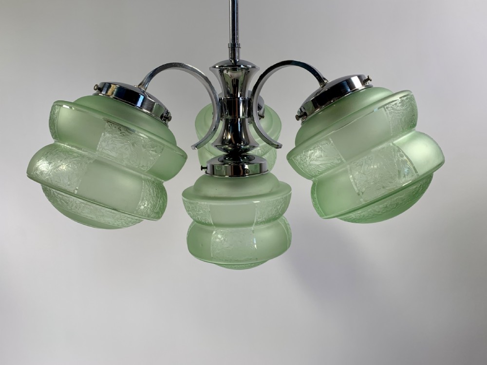 Art Deco Pendant Light View VII
