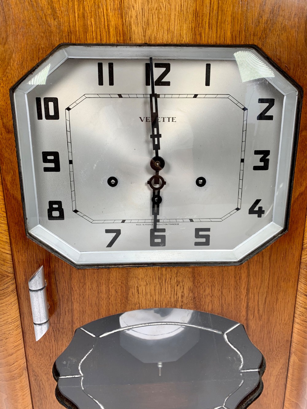 Art Deco Wall Clock View III