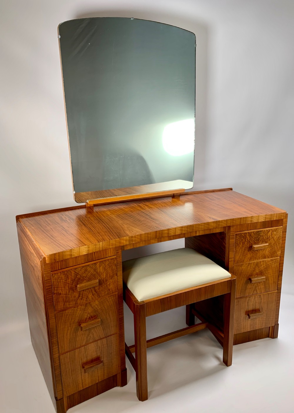 Art Deco Dressing Table and Stool