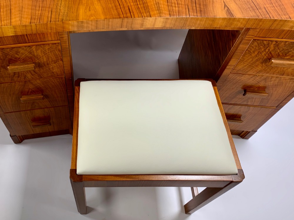 Art Deco Dressing Table and Stool View IV